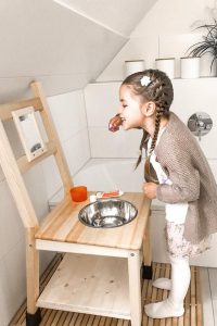Blocs modulaires lavabo enfant