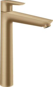 Hansgrohe Talis E 240 Mitigeur de lavabo bronze brossé, avec tirette et vidage (71716140)