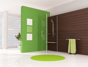 Le vert : une couleur minimaliste pour la salle de bain